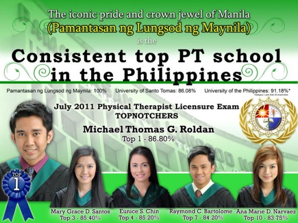 PLM: Top PT School